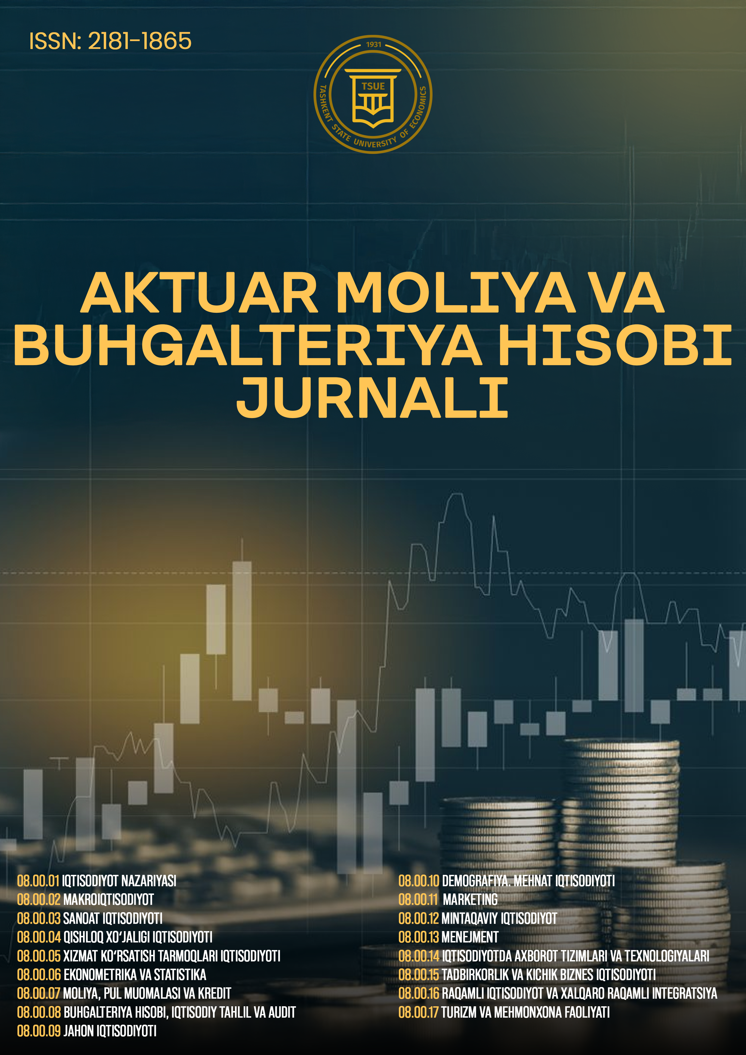 					View Vol. 5 No. 03 (2025): Scientific Journal of Actuarial Finance and Accounting
				